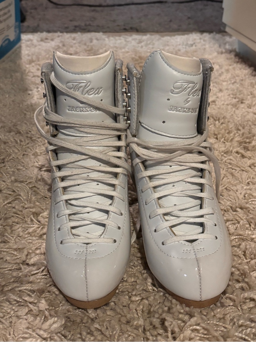 Jackson Flex Women’s White Figure Skates (Boots only)